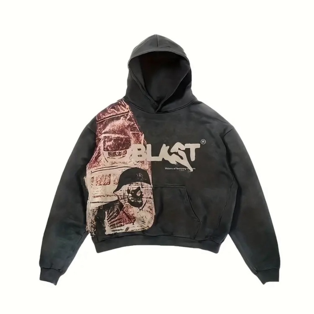 Graphic Hoodie Oversized (Blast)